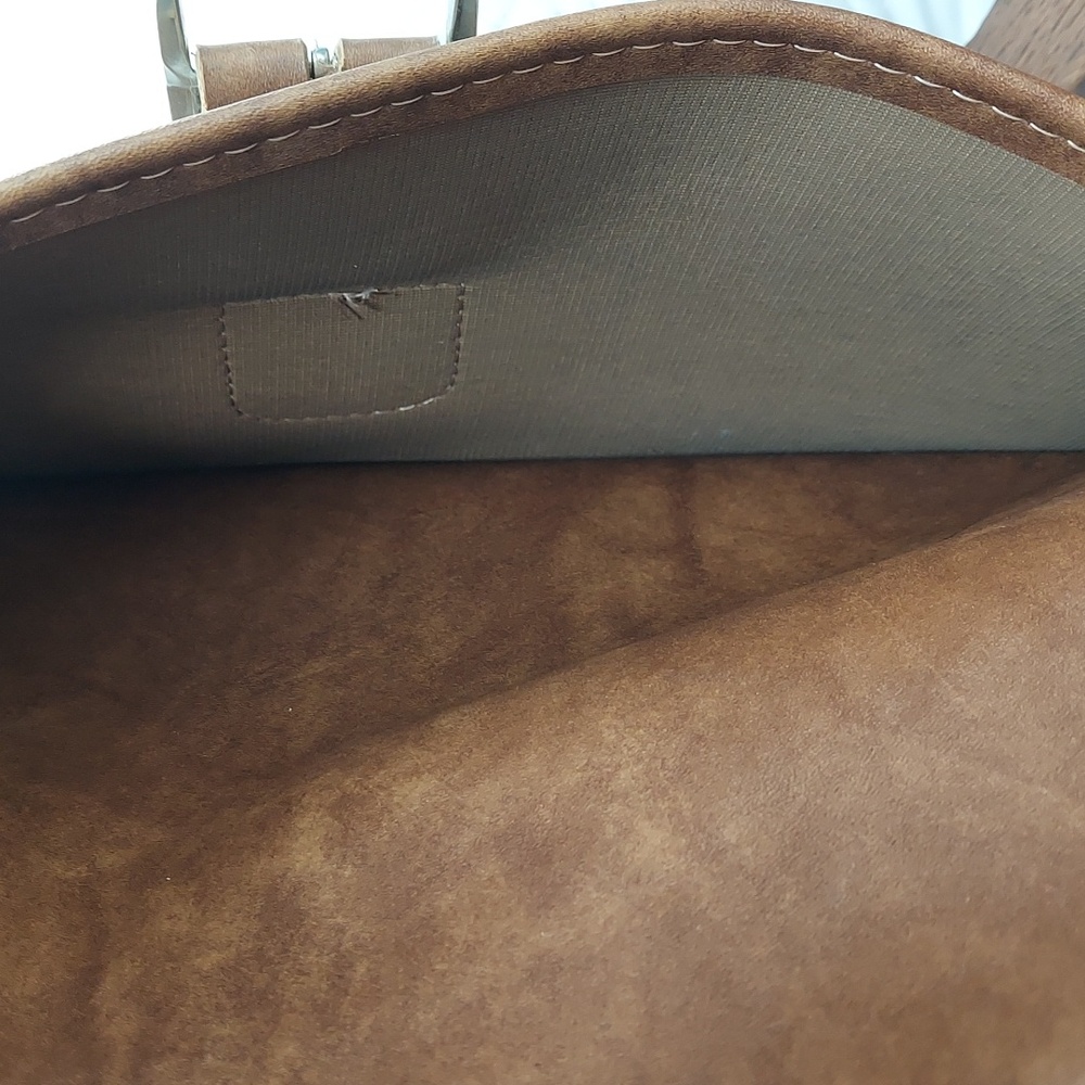 Amelia Earhart Tan Luggage Carry On Overnight Bag Travel Tote Suitcase, Vintage - Picture 7 of 14